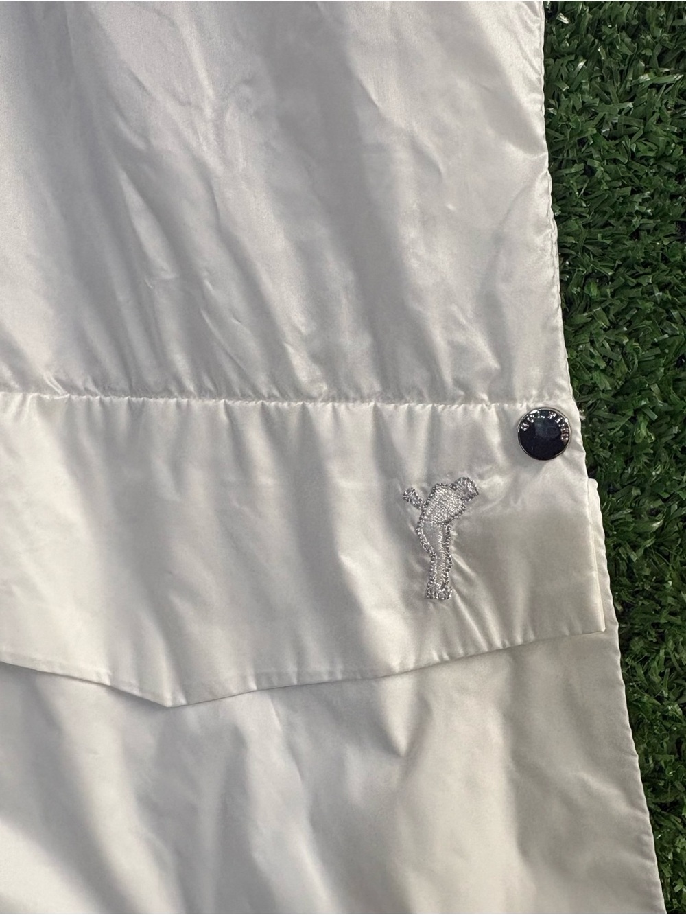GOLFINO Double Layer Bibiana Waistcoat, Ladies size 12 NWT Optic White - Picture 2 of 11
